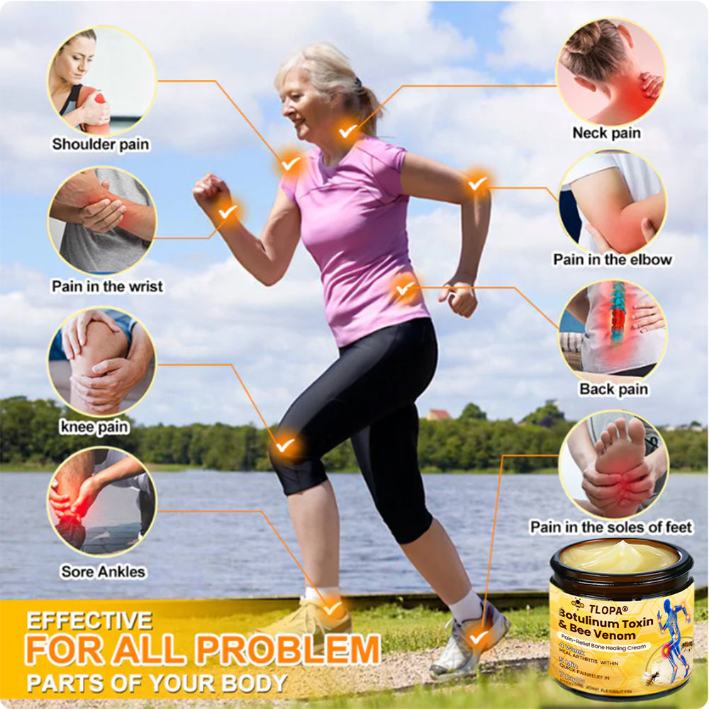 TLOPA® Botulinum Toxin & Bee Venom Pain-Relief Bone Healing Cream💎