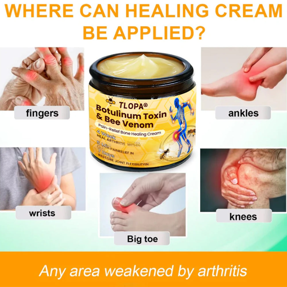 TLOPA® Botulinum Toxin & Bee Venom Pain-Relief Bone Healing Cream💎