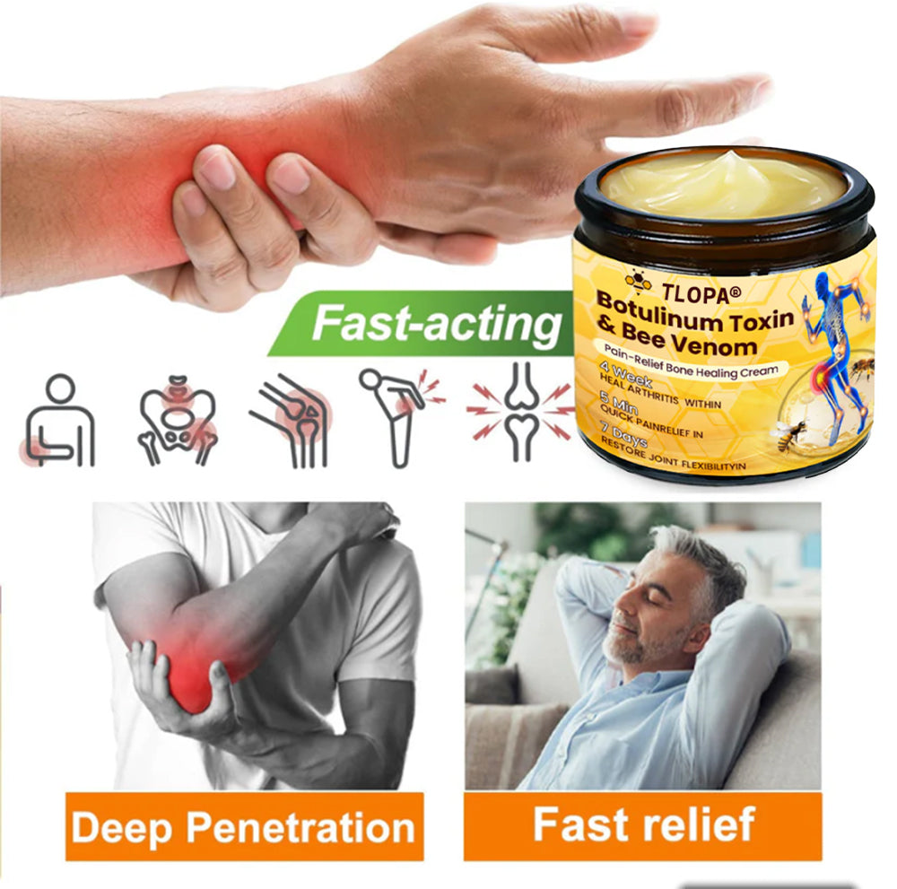 TLOPA® Botulinum Toxin & Bee Venom Pain-Relief Bone Healing Cream💎