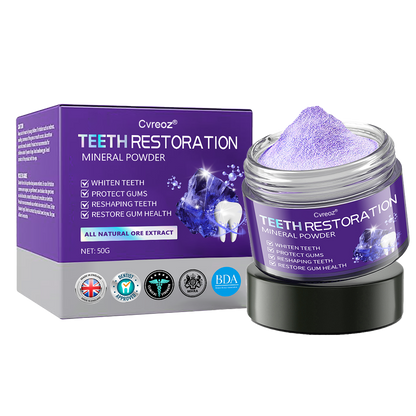 Cvreoz®  (BDA recommended)TeethRestoration Mineral Powder(🦷𝐋𝐢𝐦𝐢𝐭𝐞𝐝 𝐭𝐢𝐦𝐞 𝐝𝐢𝐬𝐜𝐨𝐮𝐧𝐭 𝐋𝐚𝐬𝐭 𝟑𝟎 𝐦𝐢𝐧𝐮𝐭𝐞𝐬🦷)💥