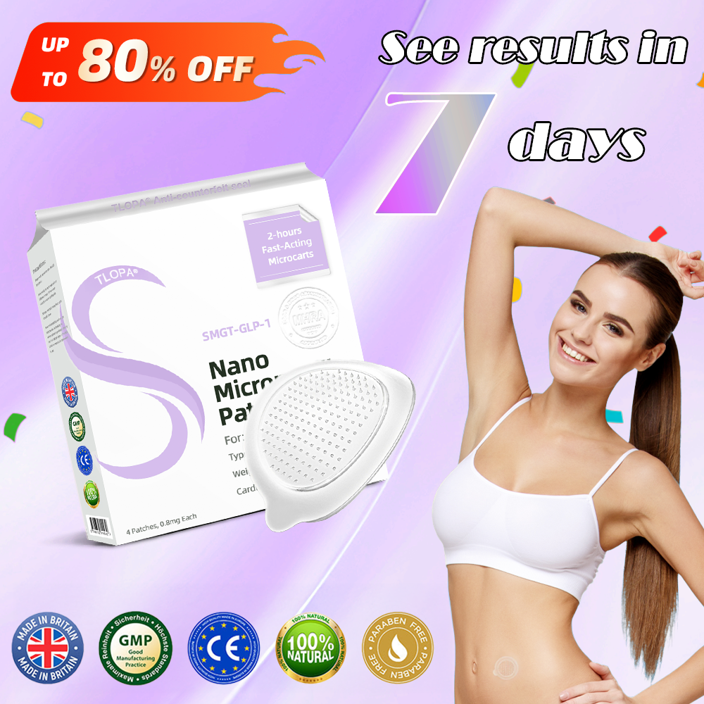 TLOPA® SMGT-GLP-1 Nano Microneedle Patch: A Painless, Long-Lasting Solution for Diabetes, Obesity, and Cardiovascular Ailments